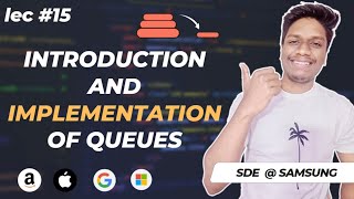 #15 Queues Introduction + Implementation | Array Implementation of Queues | CodeOps