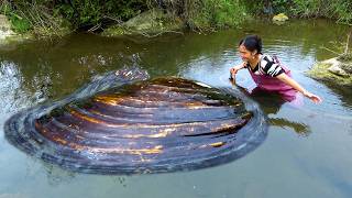 Todays Harvest Is Good So Many Pearls Can Be Dealt With In One Go