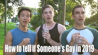 HOW TO TELL IF SOMEONE'S GAY