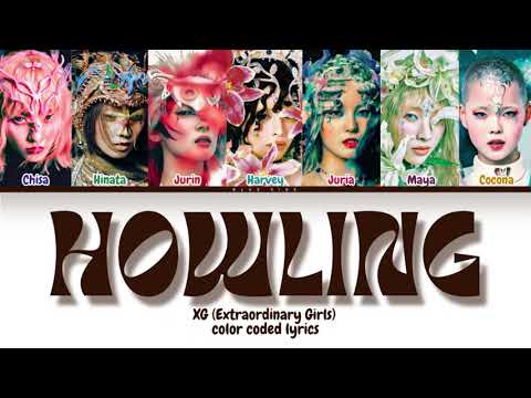 XG 'HOWLING' Lyrics (엑스지 HOWLING 가사) [Color Coded_Eng] | Blueside
