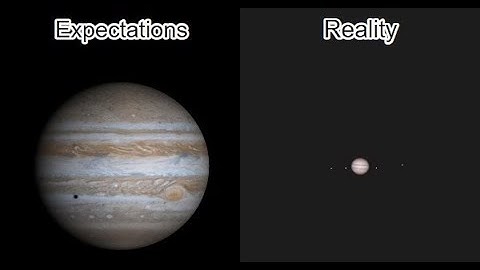 Expectation vs Reality (all the planets in the solar system + deep sky objects)