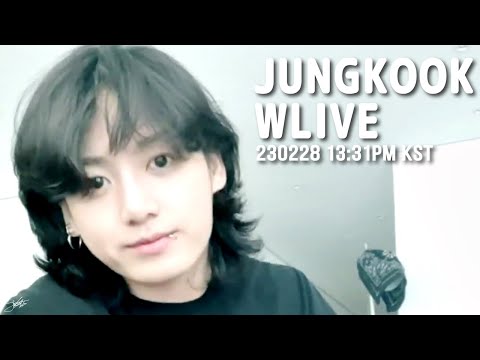 BTS日本語字幕] 230228 ジョングク Wライブ フル お昼配信 WLIVE - YouTube