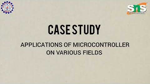 case study on Embedded   |V Pavithra |SNS Institutions