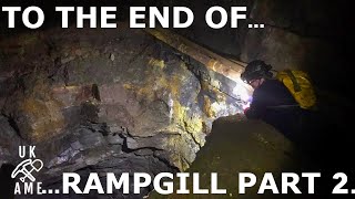 One Of The Worlds Most Stunning Ancient Mines : Rampgill : Part 2 : The 900 Foot Shaft & End.