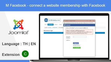 Joomla  Component MFacebook for register a website membership with Facebook