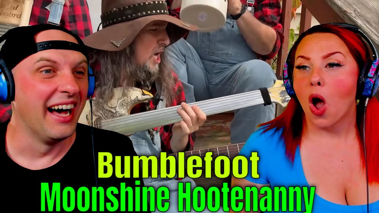 Bumblefoot - Moonshine Hootenanny [ОФИЦИАЛЬНЫЙ МУЗЫКАЛЬНЫЙ КЛИП] РЕАКЦИИ THE WOLF HUNTERZ