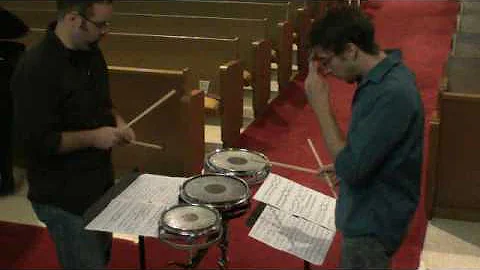 Percussion Duet, Theatric no 1 by Casey Cangelosi