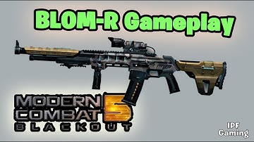 BLOM-R Gameplay. Tracker Class Modern Combat 5 PC Gameplay by IPF Gaming.