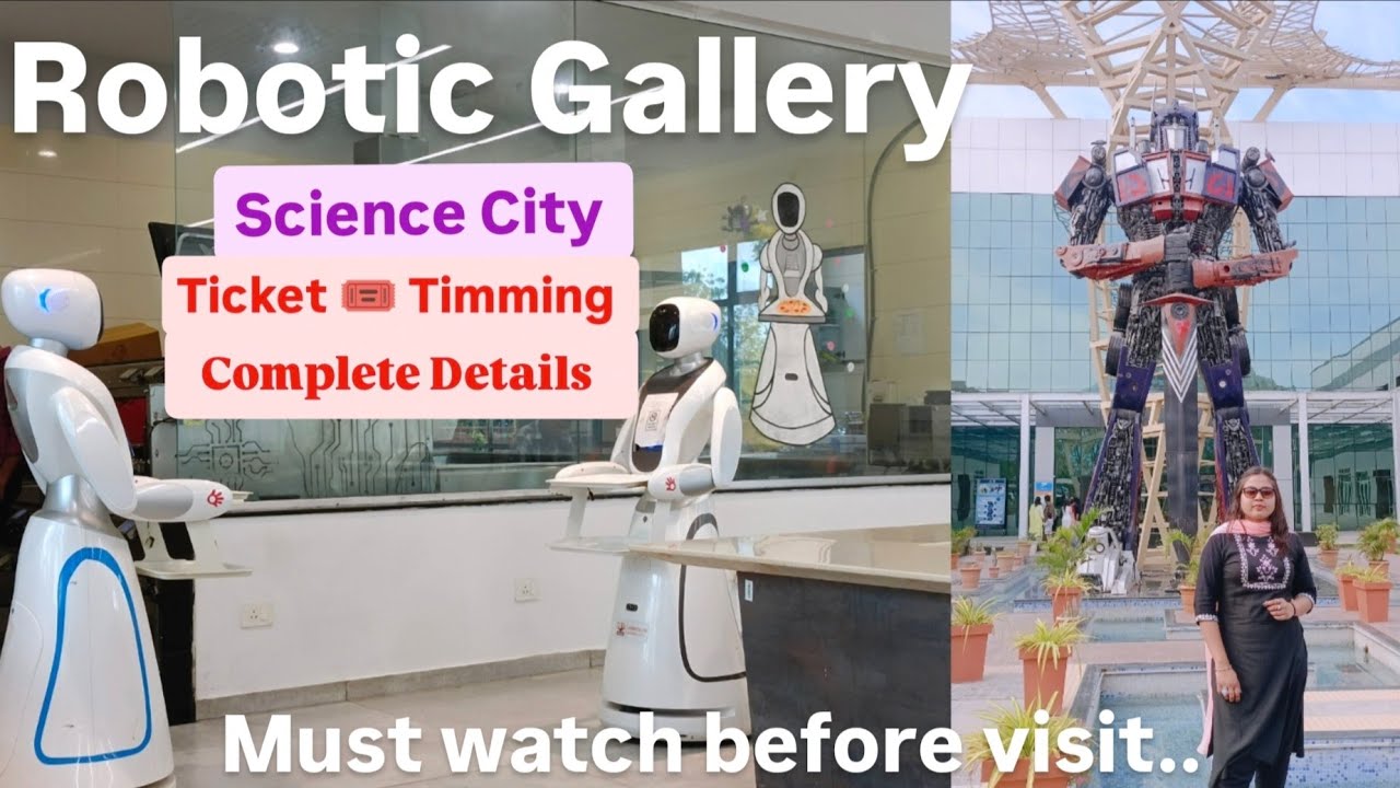 Real Robot in India | Gujarat Science City, Ahmedabad - YouTube