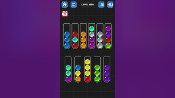 Ball Sort Puzzle by Guru Game: Levels 3666, 3667, 3668, 3669, 3670