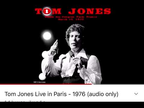 Papa Tom Jones Live In Paris 1976 