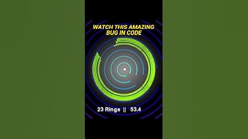 Watch The Rings Change Colors! #colors #asmr #simulation #coding #python #pygame #adhd