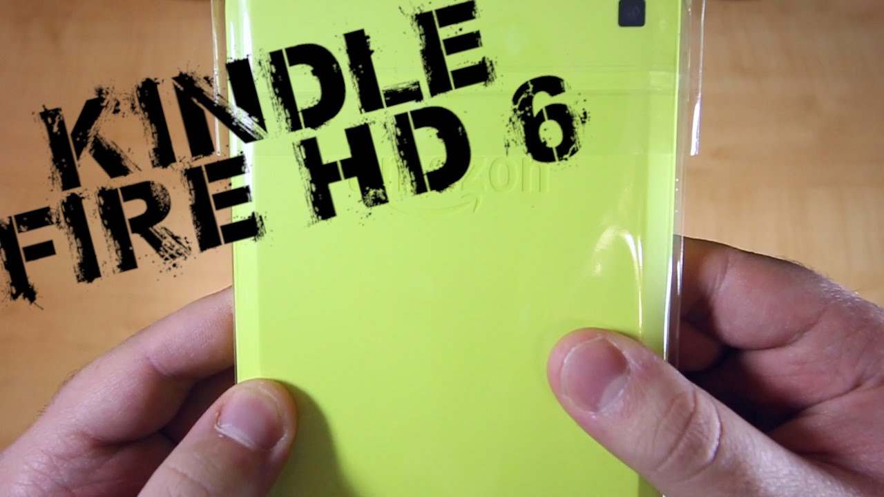 Kindle Fire HD 6 UNBOXING