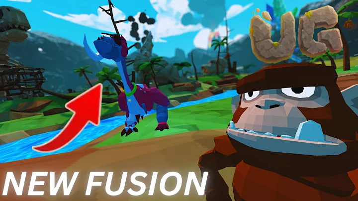 I Crafted The New Fusion Dinosaur in UG VR! (DIFFICULT)