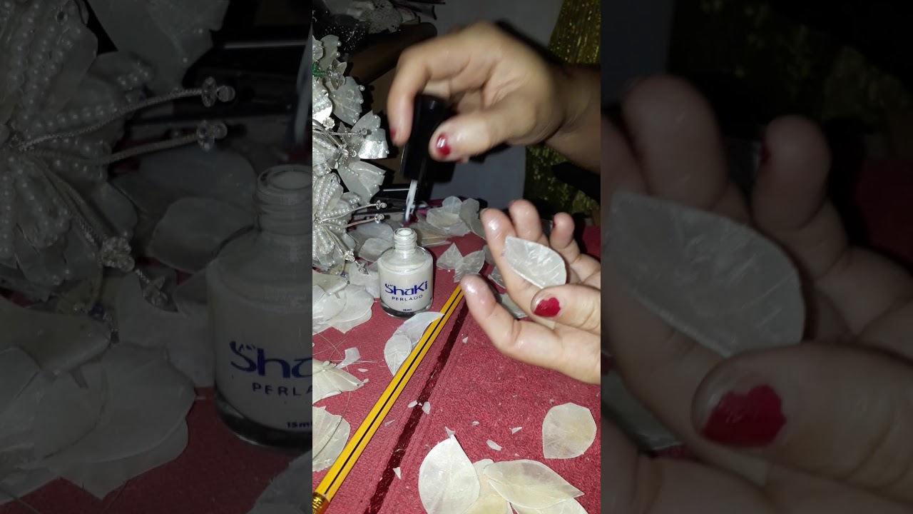 Corte y pintura a las escamas en color blanco. I parte.