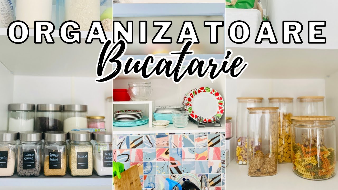 ✨Organizatoare NOI in Bucatarie✨ Ideei de organizare| Kitchen organizers| Rebeca Lupu