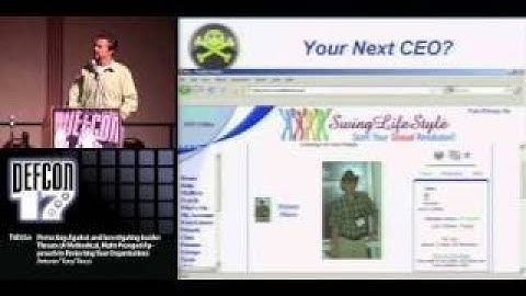 DEFCON 17: Protecting Against and Investigating Insider Threats