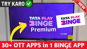 Tata Play Binge App — 30+ OTTs in 1 | Tata Play Binge on Android TV 🔥 | Tata Play Binge on Smart TV