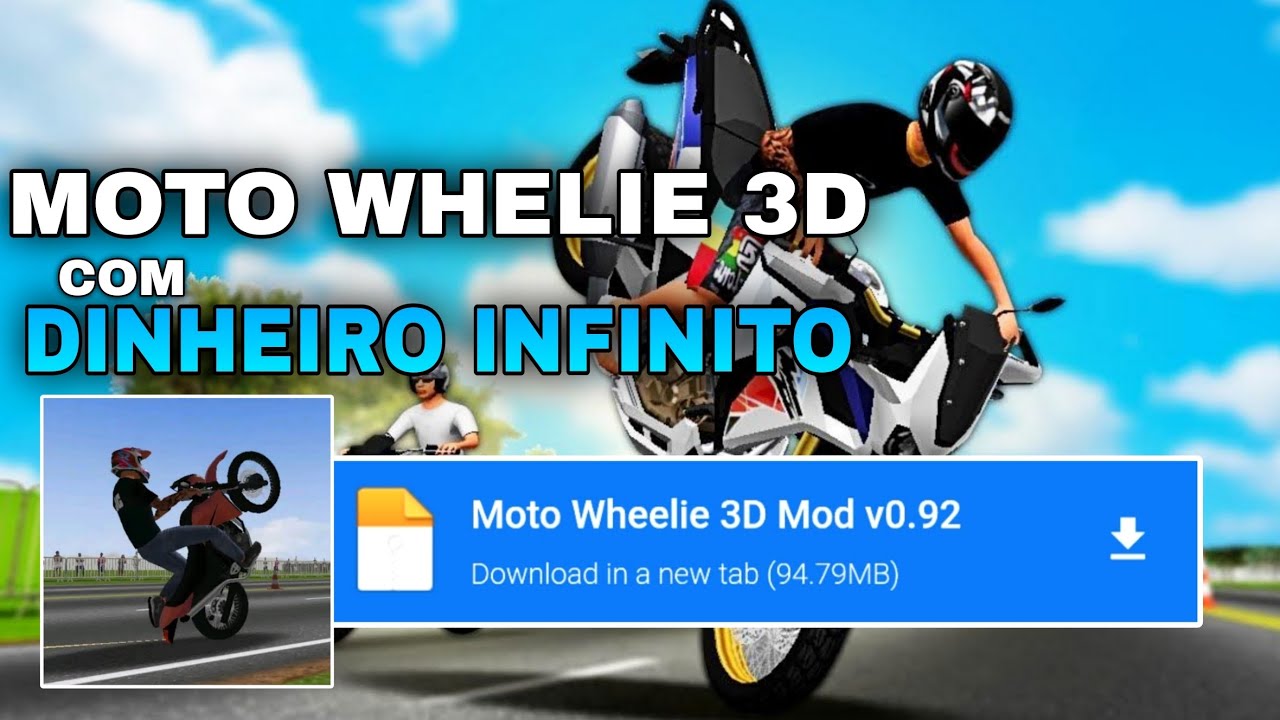MOTO WHEELIE 3D MOD APK (НЕОГРАНИЧЕННЫЕ ДЕНЬГИ) ВЕРСИЯ 0.92 - ОБНОВЛЕНО СКАЧАТЬ!