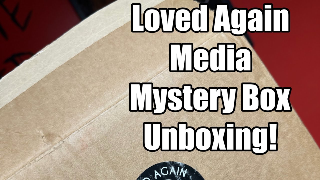 Loved Again Media Mystery Box Unboxing (VHS Tapes)