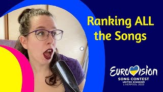 Ranking ALL the Eurovision 2023 Entries!