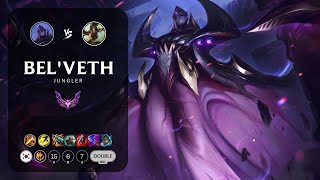 Bel'Veth Jungle vs Nidalee - KR Master Patch 14.1