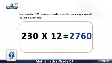 AFAQ Iqbal series Grade-4 Mathematics Unit-04 (Page# 59-62) Student’s Resource Pack Teaching Videos.