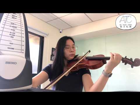 篠崎小提琴教本／第一冊／第72首／示範演奏：大妍老師