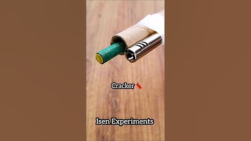 DIY Cracker Toy Shotgun Trick #experiment #firecrackers #fireworks #crackers #lifehack