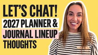 Help Me Plan My 2027 Planner Lineup! | Brainstorm With Me