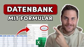 Datenbank erstellen MIT Formular und Suchfunktion in Excel ? OHNE VBA