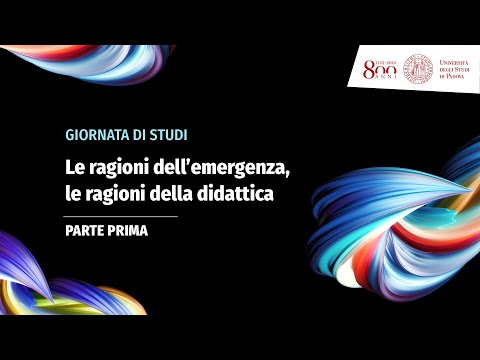 Le ragioni dell’emergenza, le ragioni della didattica - prima parte