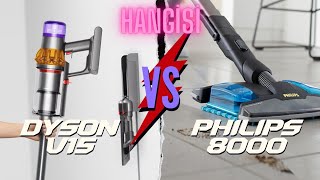 DYSON V15 DETECT SUBMARİNE VS PHILIPS 8000 AQUA PLUS KARŞILAŞTIRMA- HANGİSİNİ ALMALIYIZ