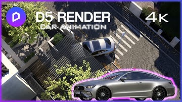 D5 Render Custom Car Animation #d5render #d5