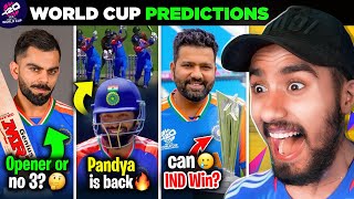 Can INDIA WIN..? 👀 My PREDICTIONS for T20 World Cup 2024 | IND vs IRE