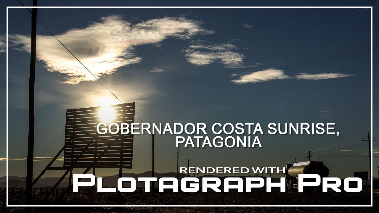 Gobernador Costa Sunrise | Plotagraph Pro