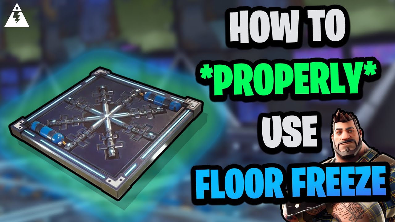 How to use FLOOR FREEZES in Fortnite Save the World YouTube