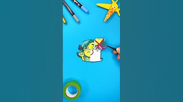 Solving Paper Craft Puzzle by Disgust from Inside Out 💚#solving #puzzle #insideout #insideout2 #diy