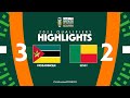 Mozambique 🆚 Benin | Highlights - #TotalEnergiesAFCONQ2023 - MD6 Group L