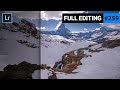 Subtle Mountain Landscape Editing with Lightroom | QE #259