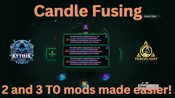 Torchlight Infinite Tips and Tricks: Candle Fusing
