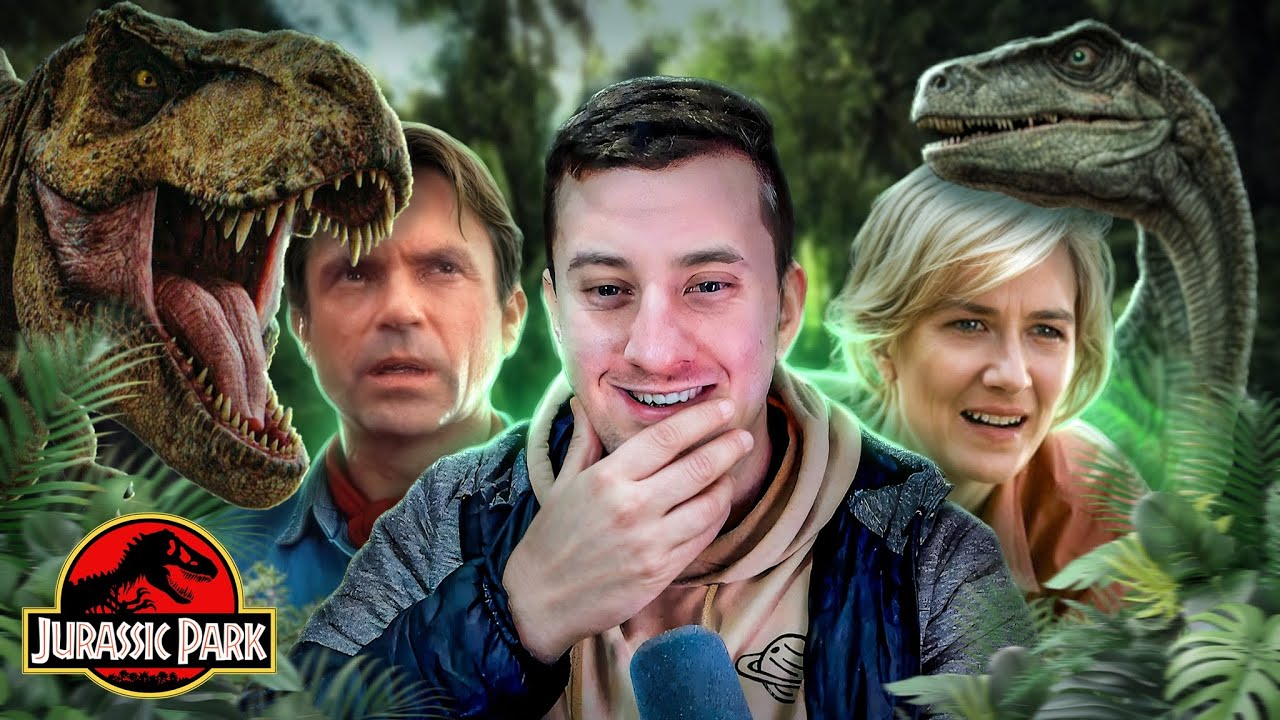 JURASSIC PARK DE 1993 É O FILME MAIS CINEMA QUE EXISTE! | JoDe React Cinema