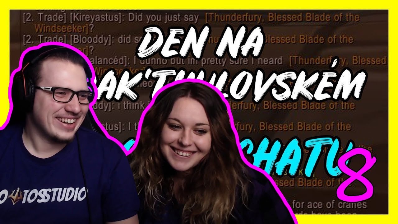 Osmý den na Drak'thulském World Chatu︱@Honzaj reakcia w/ @Eliinkaa_