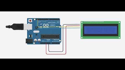 TİNKERCAD İLE ARDUİNO LCD EKRAN UYGULAMASI