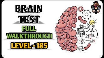 Brain Test - Level 185 - Tom is hungry, catch that mouse! | Full Walkthrough