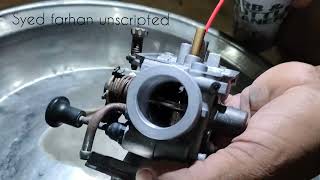 Suzuki Gs150 missing problem carburator tuning cleaning with NASA cleaner best fuel average 45/L