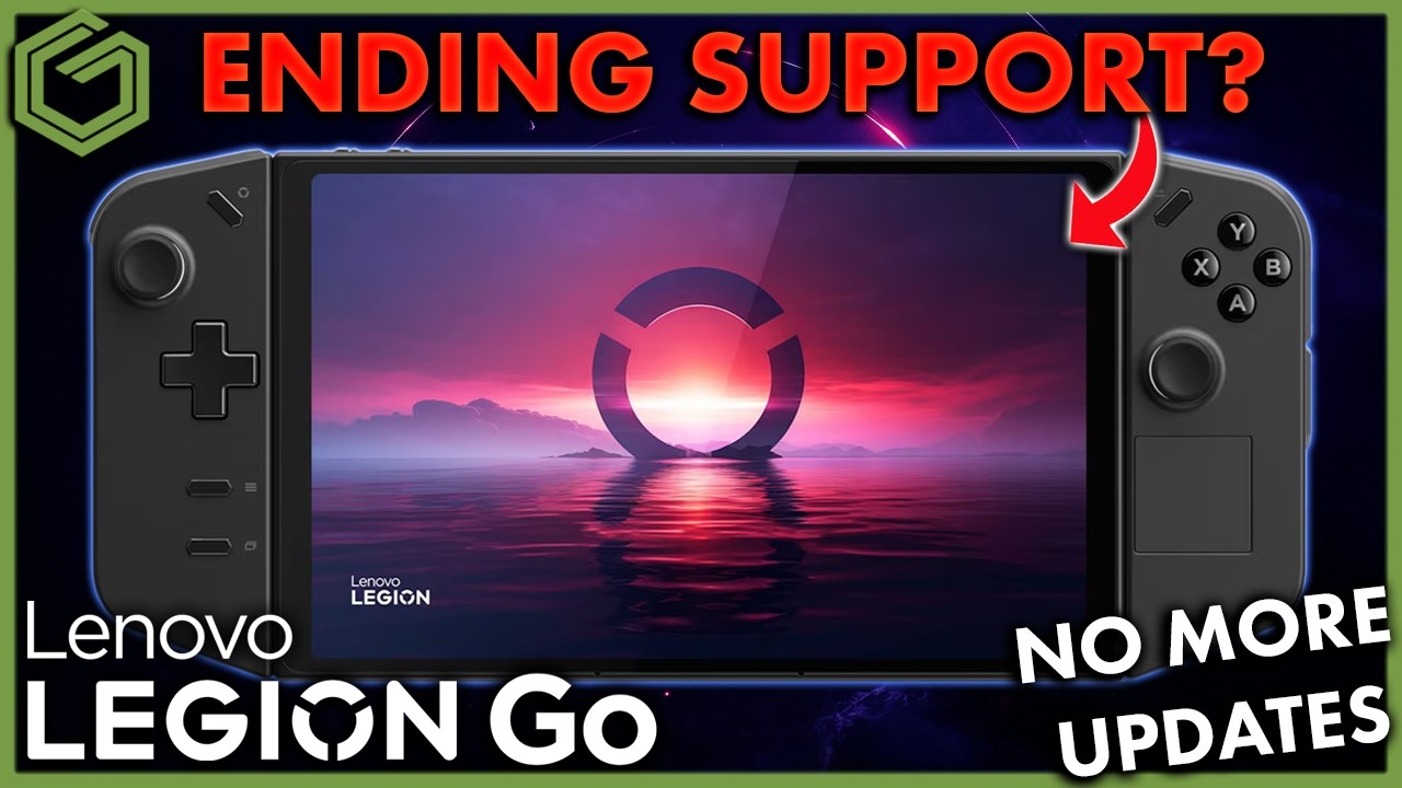 Lenovo Already ENDING Legion Go Z1 Extreme Bios & Driver Updates?