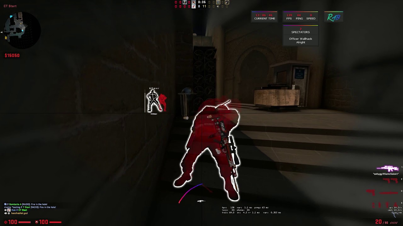 HvH Tapping Pakis ft. Aimware (Mental Breakdown)