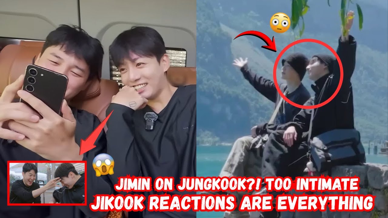 Когда Чимин сидел на плечах Чонгука?! Слишком интимно, их реакции говорят сами за себя! 😳💖