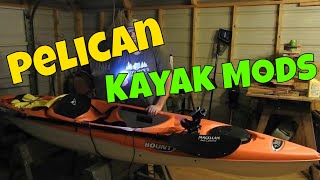 Modifications To The Pelican Bounty 100 Kayak - Upgrading For Adventure!
